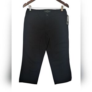 NWT Lauren Ralph Lauren Black Cropped Pants 2